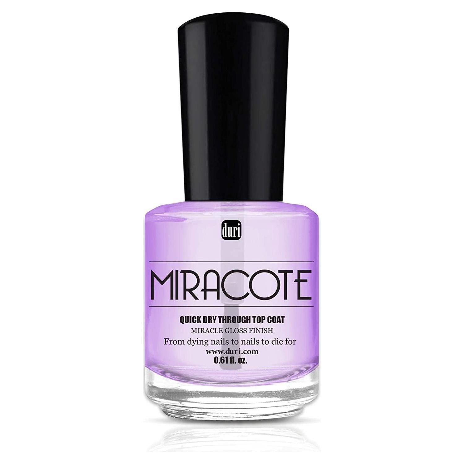 Duri Miracote Top Coat 0.61 OZ Nail Polish Pasteur Pharmacy