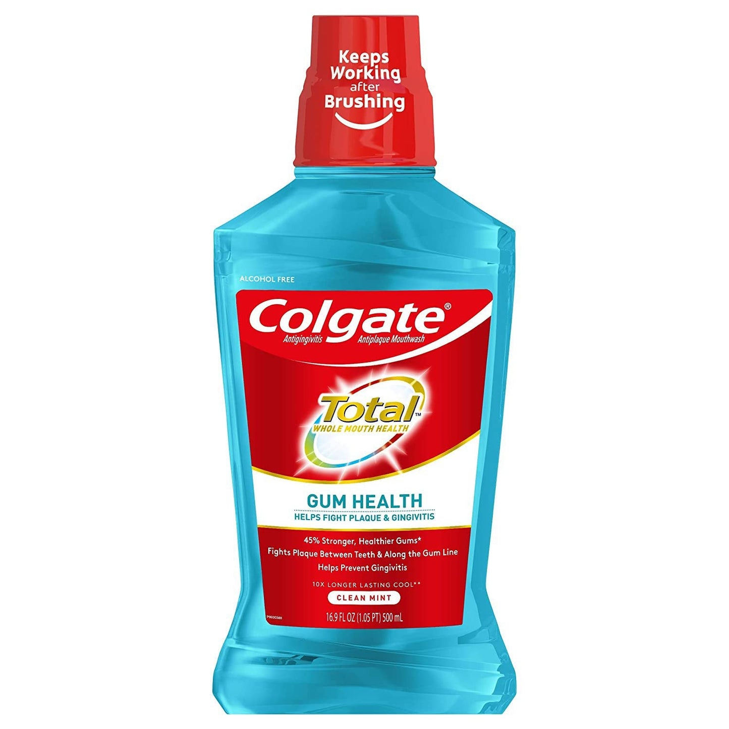 Colgate Total Mouthwash For Gum Health, 500 mL (16.9 Fl Oz) Mouthwash Pasteur Pharmacy