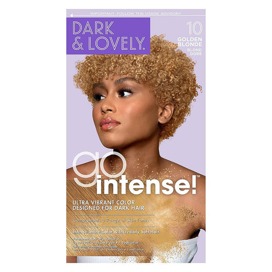 Soft-Sheen Carson Dark And Lovely Go Intense Permanent Hair Color Golden Blonde 10 Hair Color Pasteur Pharmacy Default Title