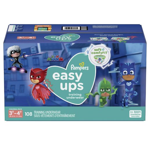Pampers Easy Ups Training Underwear Boys, Size 5 Diapers Pasteur Pharmacy
