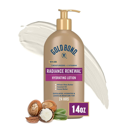 Gold Bond Ultimate Hydrating Lotion Radiance Renewal Cream Oil 14 oz Lotion & Moisturizer Pasteur Pharmacy