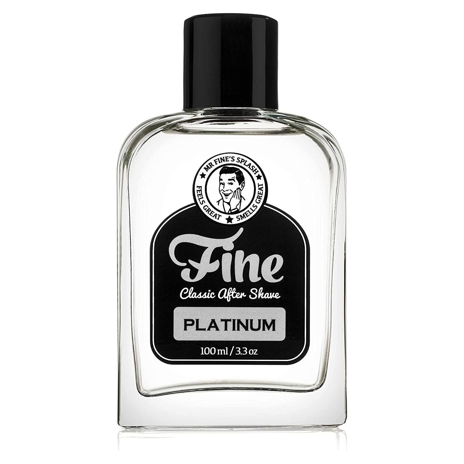 Fine Platinum Classic Aftershave Lotion - Dopobarba Lozione 3.3 oz Aftershave Lotion Pasteur Pharmacy