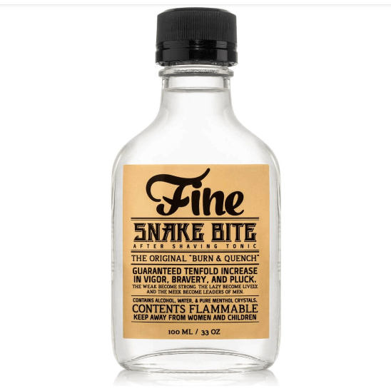 Fine Accoutrements Snake Bite Shaving Collection Shaving Set Pasteur Pharmacy Aftershave 3.3 oz