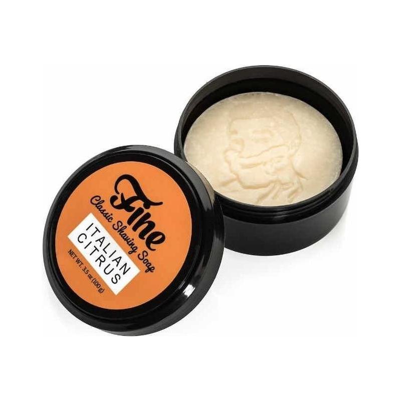 Fine Accoutrements Italian Citrus Shaving Collection Shaving Set Pasteur Pharmacy Shaving Soap Tallow 3.5 oz
