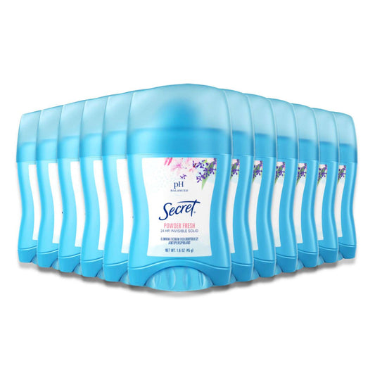 Secret Invisible Solid Antiperspirant Deodorant, Powder Fresh, 1.6 Oz Deodorant Pasteur Pharmacy