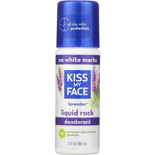 Kiss My Face Deodorant Liquid Rock Roll On Lavender 3 Fl Oz Deodorant Pasteur Pharmacy
