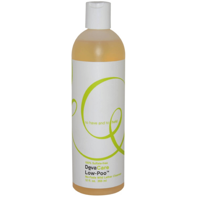 DevaCare Low-Poo No-Fade Mild Lather Cleanser 12 oz Shampoo Pasteur Pharmacy
