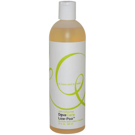 DevaCare Low-Poo No-Fade Mild Lather Cleanser 12 oz Shampoo Pasteur Pharmacy