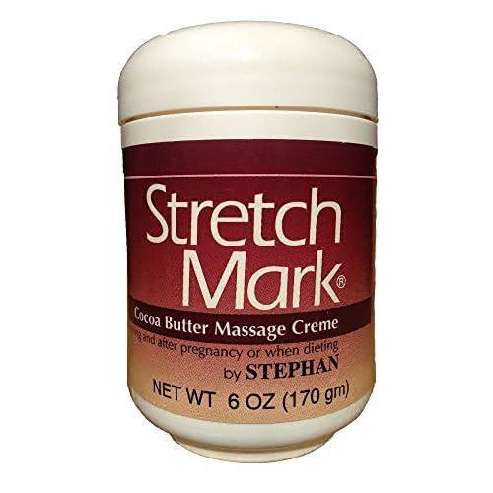 Balm Barr Stretch Mark Cocoa Butter Massage Creme - 6 Oz Lotion & Moisturizer Pasteur Pharmacy