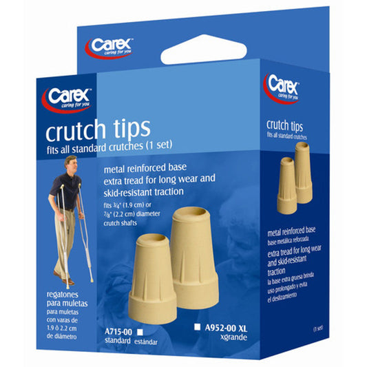 Carex Extra Large Crutch Tips Mobility & Accessibility Pasteur Pharmacy