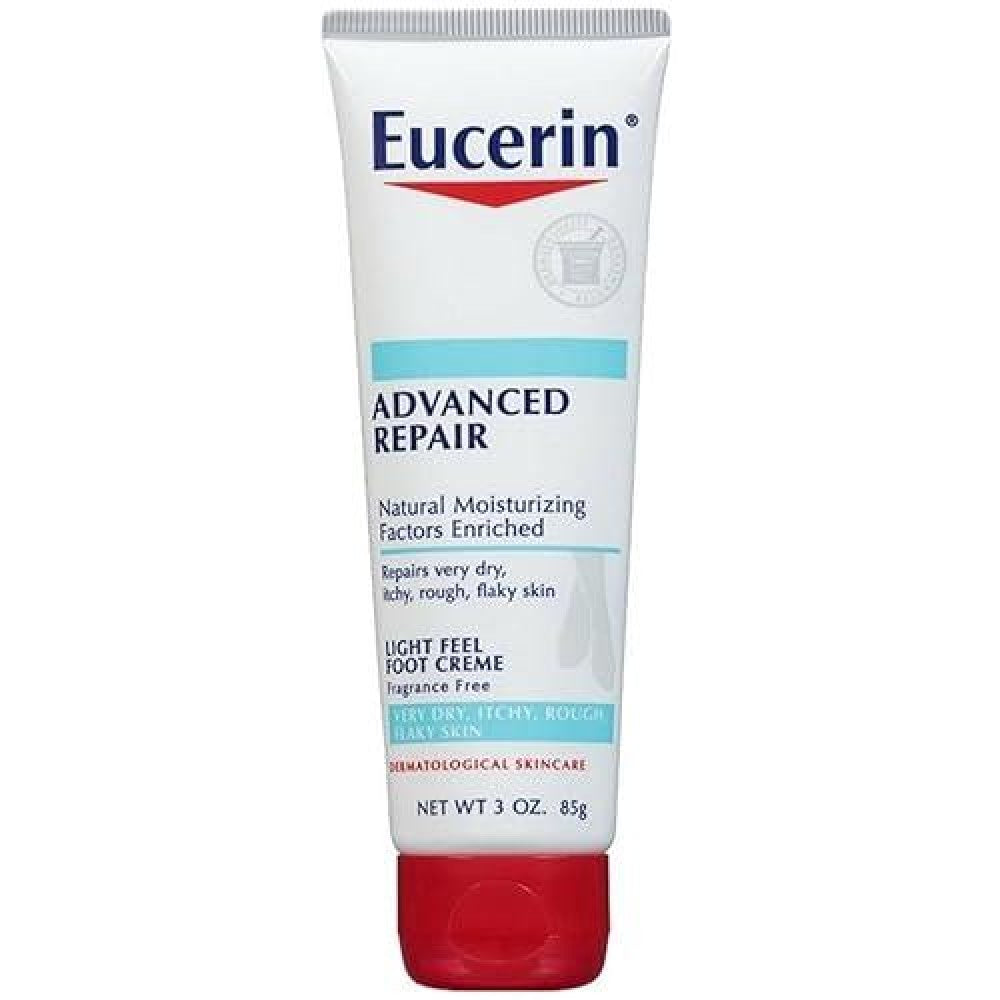 Eucerin Advanced Repair Foot Cream For Very Dry Skin - 3oz Foot Cream Pasteur Pharmacy