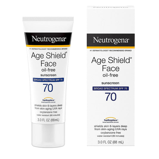 Neutrogena Age Sheild Face Lotion Sunscreen Broad Spectrum SPF 70 Sunscreen Pasteur Pharmacy