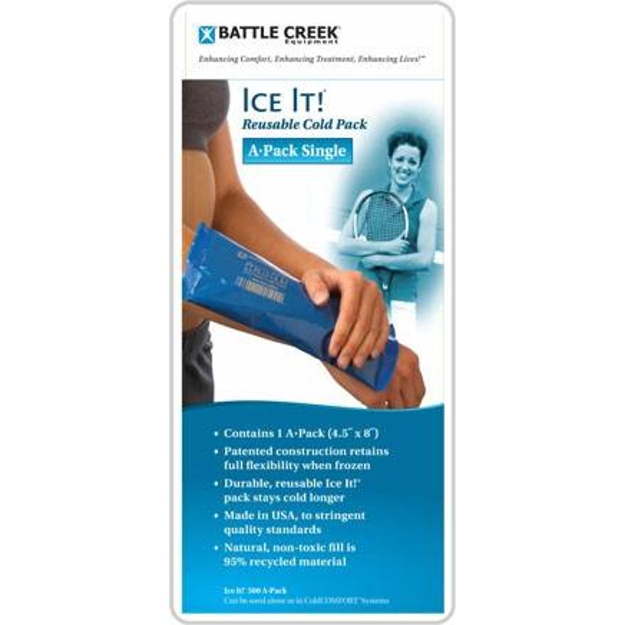 Complete Medical Supplies Ice It Reusable Cold Pack 4-1/4 X 8-1/2 In Health Care Pasteur Pharmacy