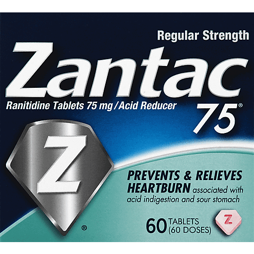 Zantac Acid Reducer, Regular Strength, Tablets Health & Beauty Pasteur Pharmacy