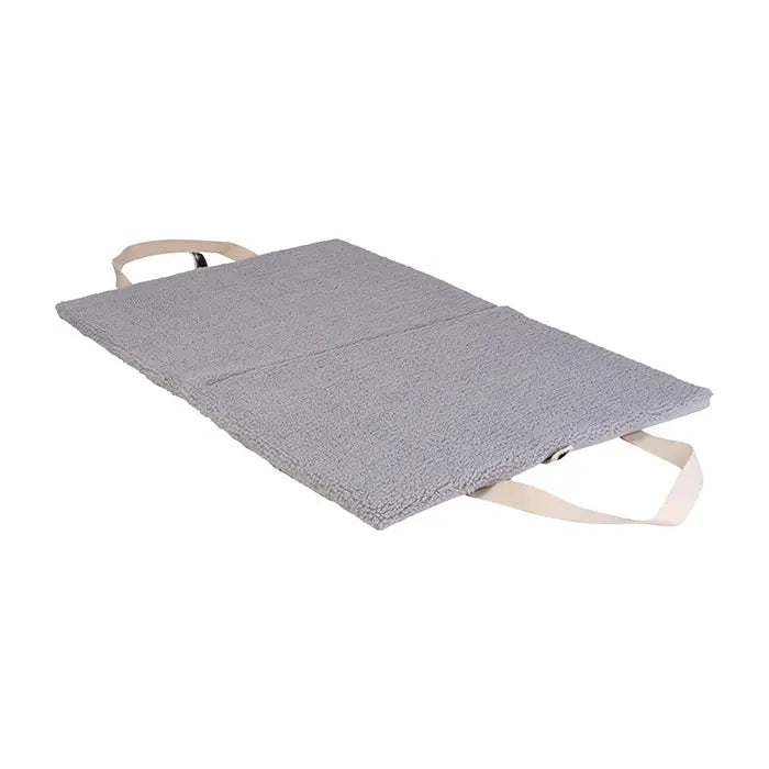 Pet Comfort Zen Portable Dog Bed Light Gray 84x54cm