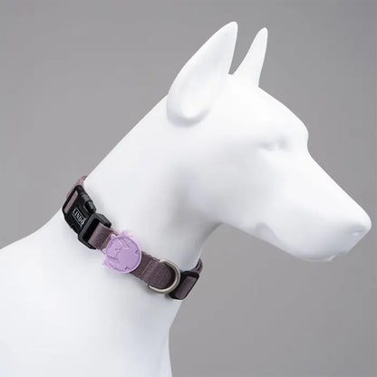 Lindo Collier pour chien réglable à motifs, taille M 37-56 cm