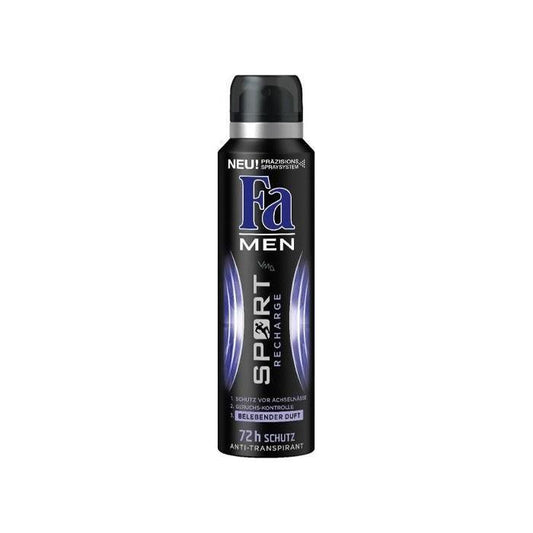 Fa Sport Recharge Deodorant for Men 150 ml Personal Care Pasteur Pharmacy