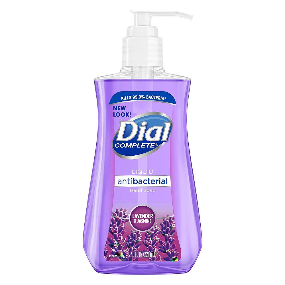 Dial Complete Liquid Antibacterial Lavender & Jasmine Hand Soap 7.5 Oz