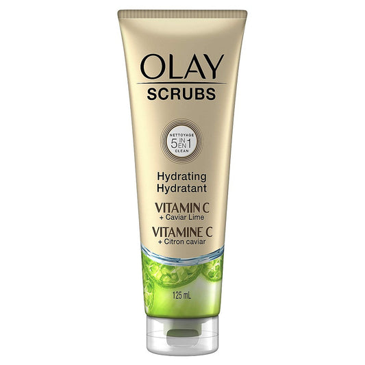 Olay Hydrating Vitamin C + Caviar Lime Scrubs 125 Ml Lotion & Moisturizer Pasteur Pharmacy
