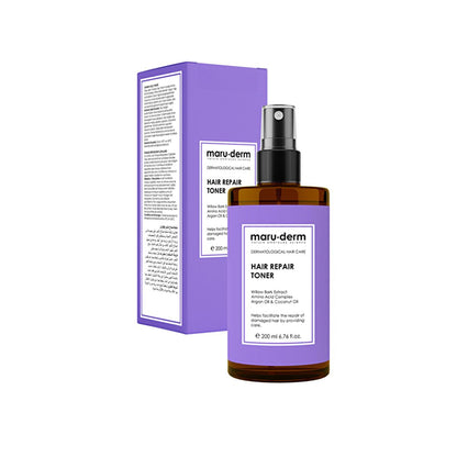 Tónico Capilar Reparador Maruderm - Nutre y repara el cabello dañado con aceite de argán y aminoácidos
