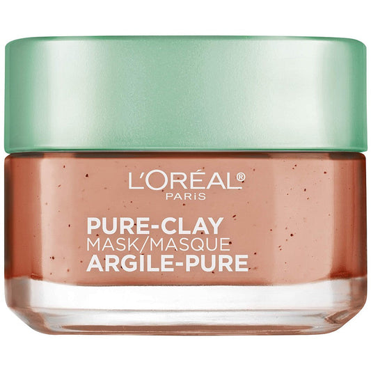 Loreal L'Oreal Paris Exfoliate & Refine Pores Pure Clay Mask - 1.7oz Masks Pasteur Pharmacy