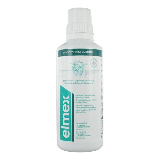 Elmex Sensitive Professional Dental Solution Supports The Decay Prevention 400Ml Dental Solution Pasteur Pharmacy