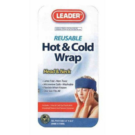 Leader Hot & Cold Wrap Reusable Head /Neck Hot & Cold Therapies Pasteur Pharmacy