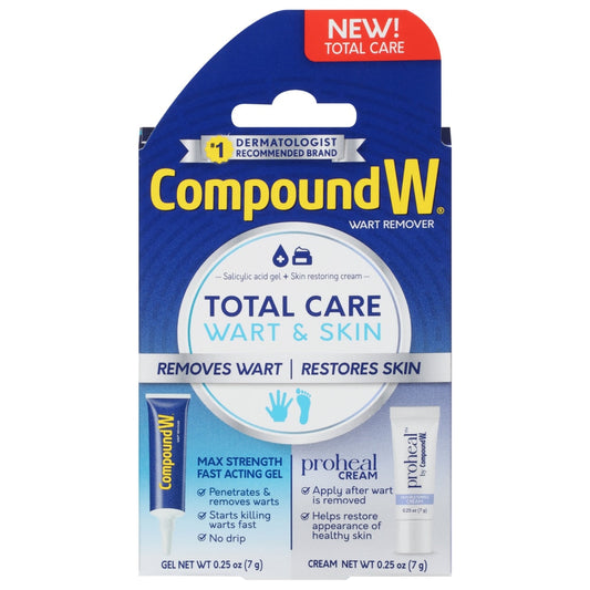 Compound W Total Care Fast Acting Gel And Proheal Cream Wart Remover Wart Removers Pasteur Pharmacy
