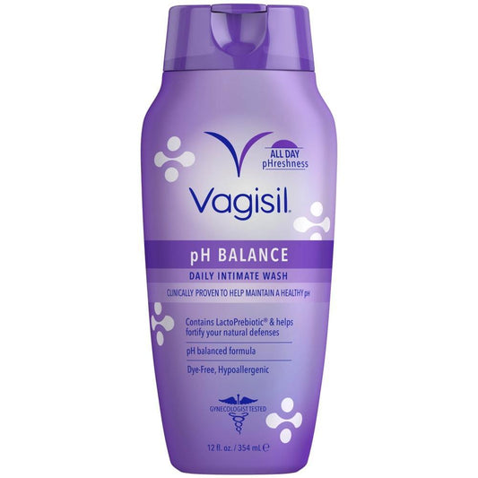 Vagisil pH Balance Daily Intimate Wash with LactoPrebiotic, 12 fl oz Personal Care Pasteur Pharmacy