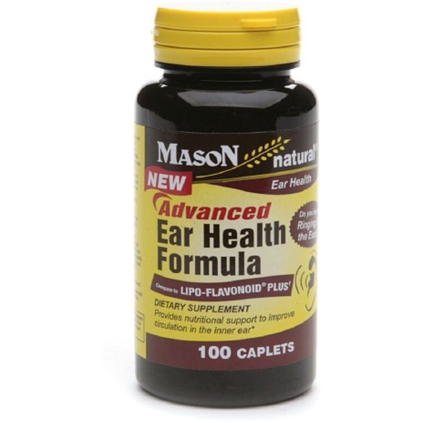 Mason Natural Naturals - Advanced Ear Health Formula - 100 Capsules Vitamins & Supplements Pasteur Pharmacy