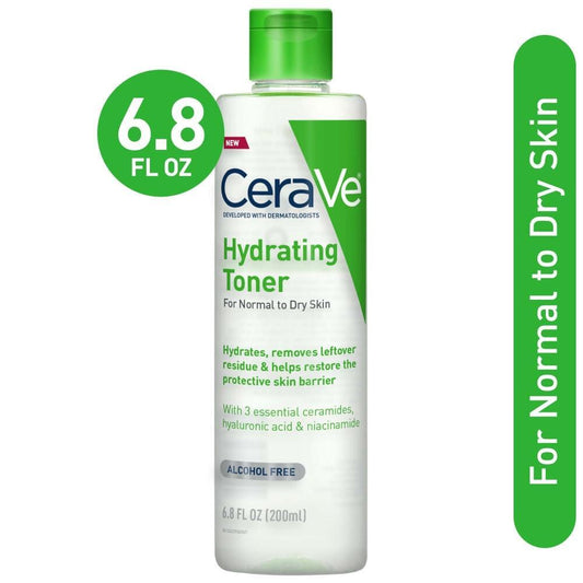CeraVe Hydrating Face Toner For Normal To Dry Skin, 6.8 Oz Toners Pasteur Pharmacy