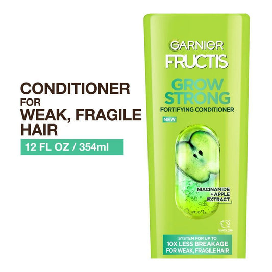 Fructis Garnier Grow Strong Conditioner, For Stronger, Healthier, Shinier Hair Conditioners Pasteur Pharmacy
