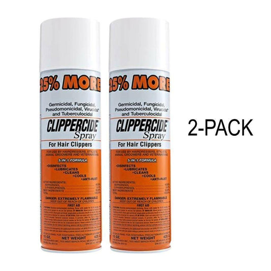 Clippercide Spray For Hair Clippers 5-in-1 Formula, 15 Oz Hair Clippers & Trimmers Pasteur Pharmacy