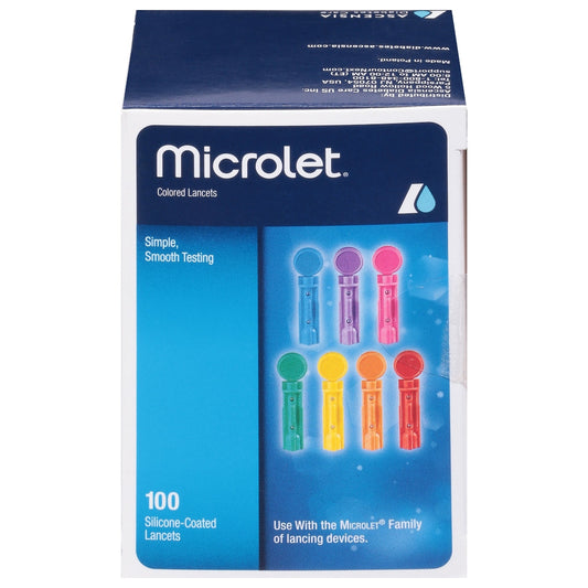 Microlet Bayer Colored Lancets Health & Beauty Pasteur Pharmacy
