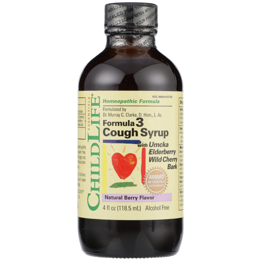 ChildLife Essentials® Cough Syrup – Formula 3 (Natural Berry Flavor) Syrup Pasteur Pharmacy