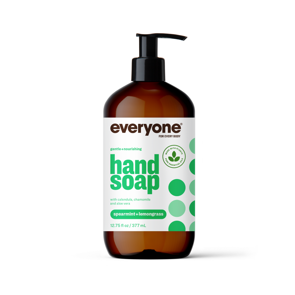 Everyone Hand Soap, Spearmint + Lemongrass 12.75 Fl Oz Bath & Body Pasteur Pharmacy