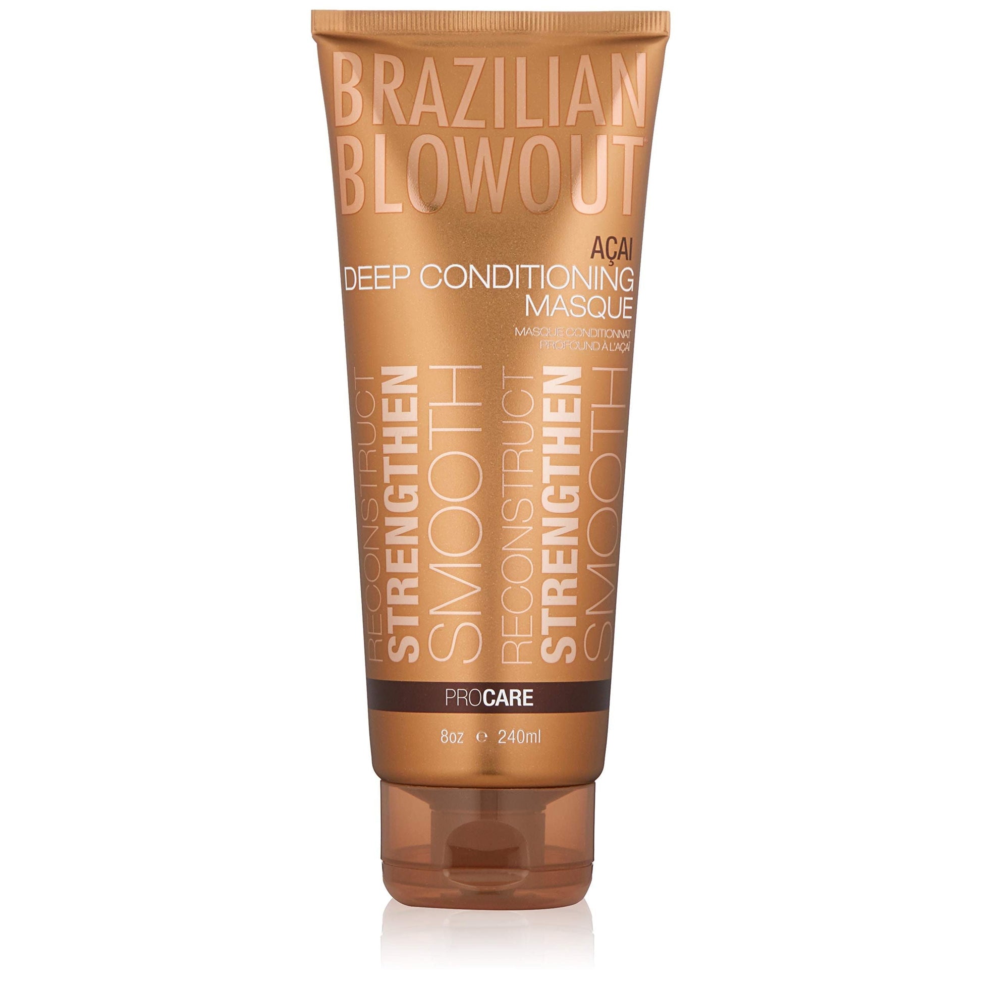 Brazilian Blowout Deep Conditioning Masque 8 Oz / 240 Ml White & Cream Sauces Pasteur Pharmacy