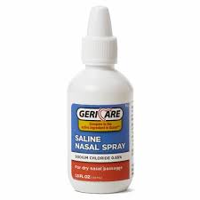 Saline Nasal Spray- 1.5oz GeriCare Breath Spray Pasteur Pharmacy