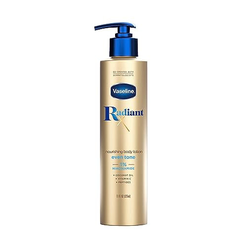 Vaseline Radiant Even Tone 1% Niacinamide Nourishing Body Lotion 11 Oz Lotion & Moisturizer Pasteur Pharmacy