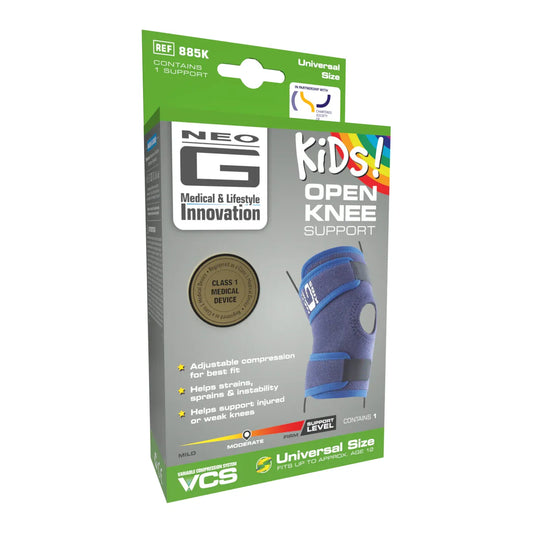 Neo G Kids Open Patella Knee Support / Brace, One Size Fits All (OSFA) Supports & Braces Pasteur Pharmacy