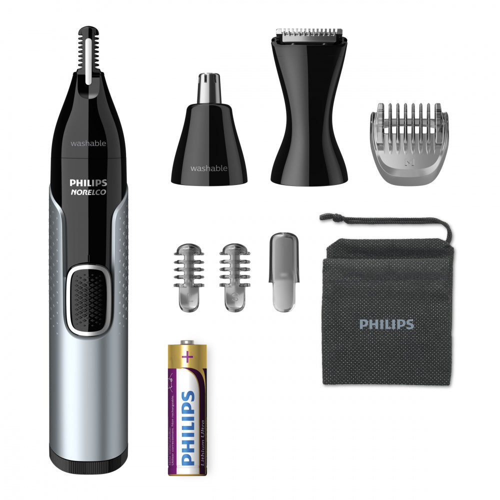 Philips Norelco Nose Trimmer - Black/Silver Hair Clippers & Trimmers Pasteur Pharmacy