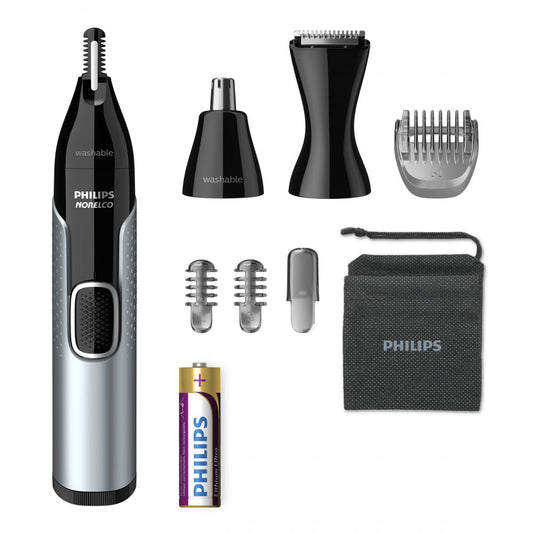Philips Norelco Nose Trimmer - Black/Silver Hair Clippers & Trimmers Pasteur Pharmacy