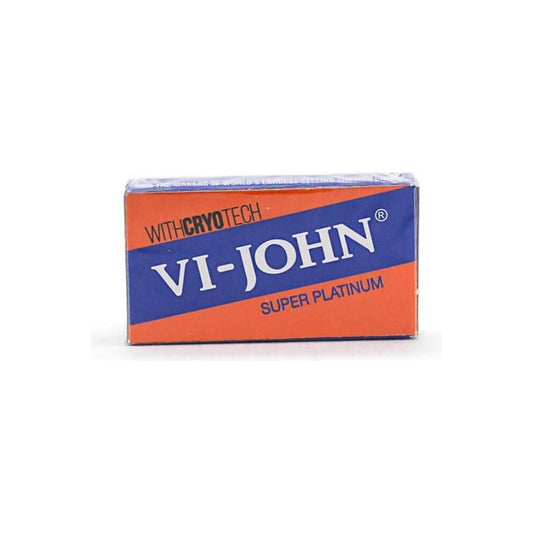 VI-John Super Platinum Double Edge Razor Blades - 5 Pack Razor Blades Pasteur Pharmacy