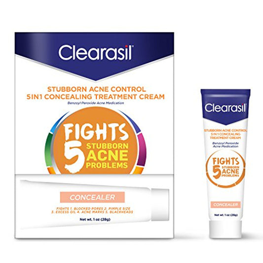 Crema correctora 5 en 1 para el acné persistente de Clearasil - 1 oz