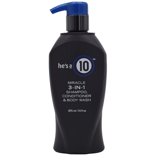 It's a 10 He's A 10 Miracle 3-In-1 Shampoo, Conditioner 10 oz Shampoo and Conditioner Pasteur Pharmacy