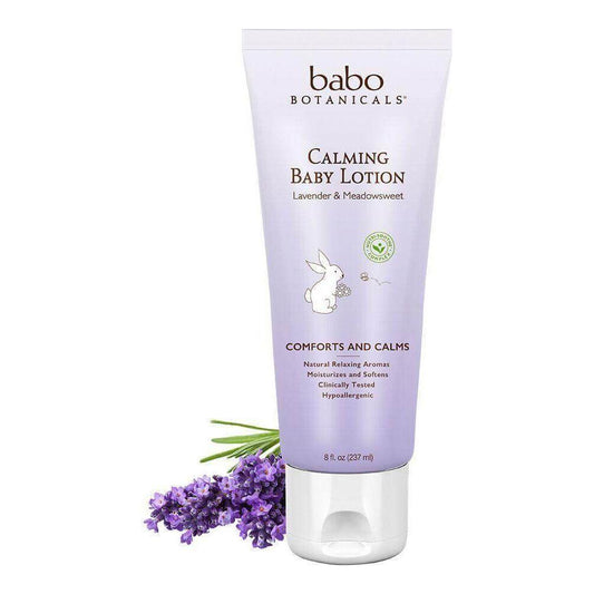 Babo Botanicals Calming Baby Lotion, Lavender, 8 Oz Baby Lotion Pasteur Pharmacy