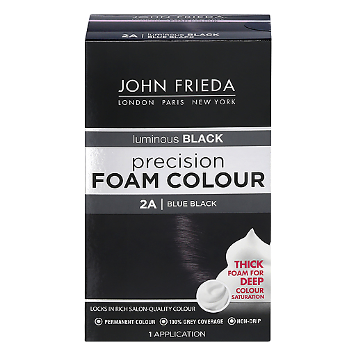 John Frieda Luminous Black Precision Blue Black 2A Foam Color 1C Hair Color Pasteur Pharmacy