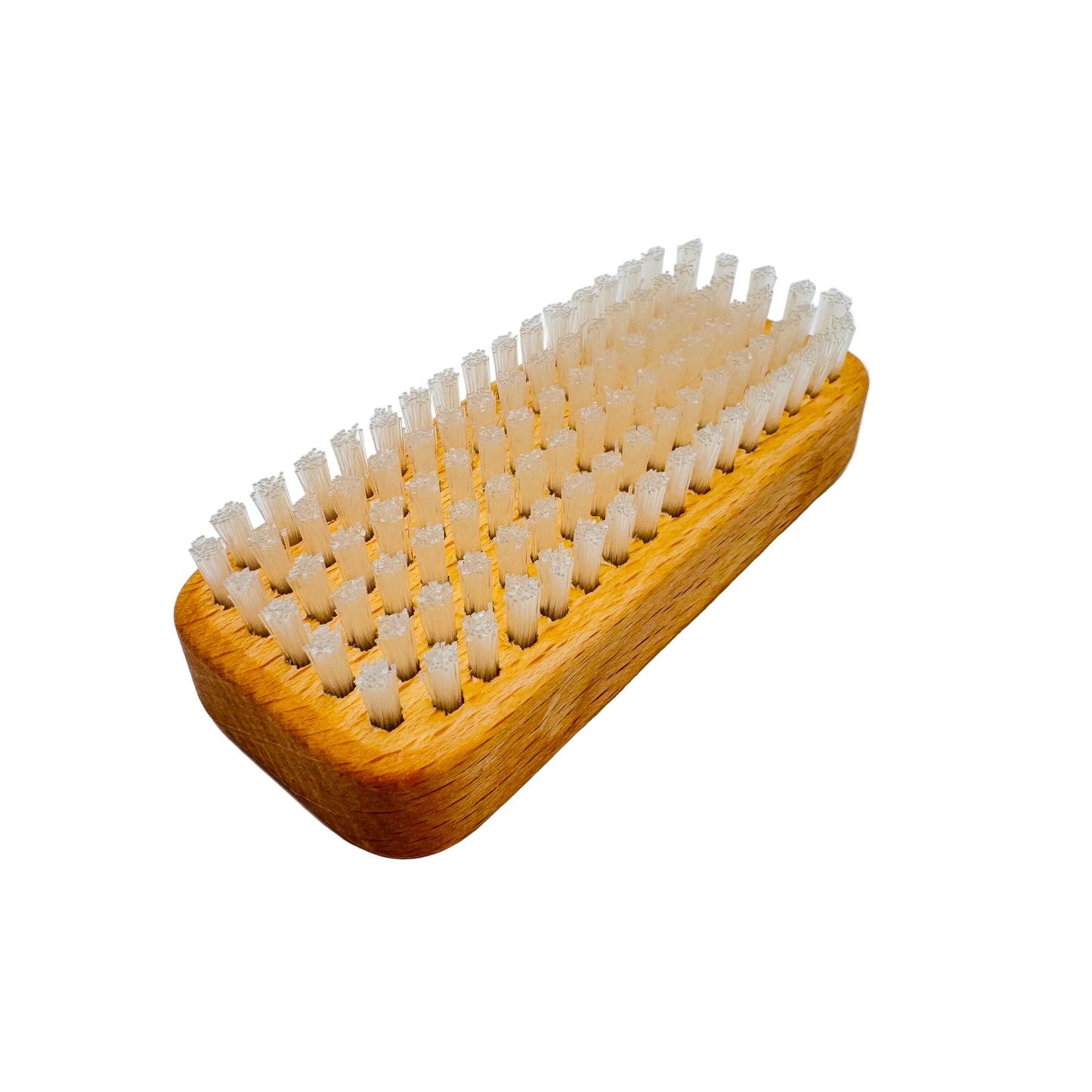 Dural Beech Wood Hand & Nail Brush With Short White Nylon Bristles - 6 Rows Hand & Nail Brush Pasteur Pharmacy