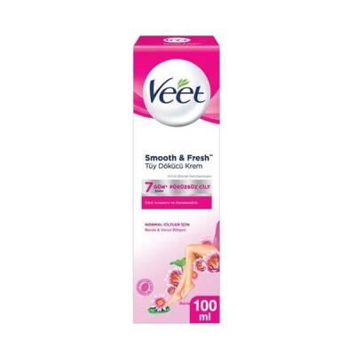 Veet Hair Removal Cream for Normal Skin - Lotus Flower Extract, Moisturizing Depilatory Cream, Quick & Effective