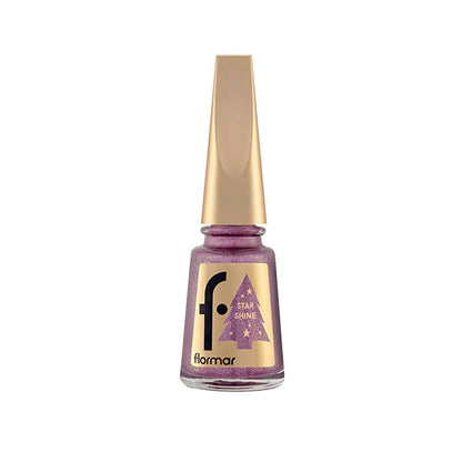 Flormar Star Shine : Vernis à ongles métallique intense - Formule longue tenue et résistante aux éclats - Couleur et brillance éclatantes